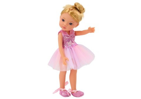 Lalka Baletnica Różowa Laleczka Balerina Sukienka 33cm LEAN Toys