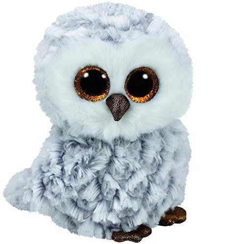 Maskotka TY Beanie Boos Owlette - biała sowa, 15 cm Meteor