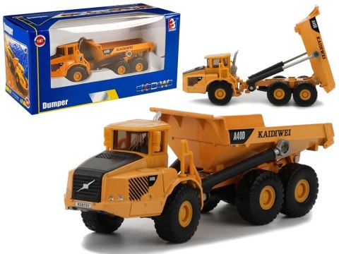 Auto Wywrotka Metalowa 1:87 Ruchome Elementy LEAN Toys