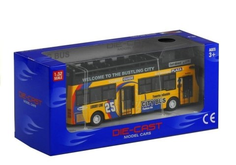 Autobus Piętrowy Turystyczny 1:32 Otwierane Drzwi Zielony LEAN Toys