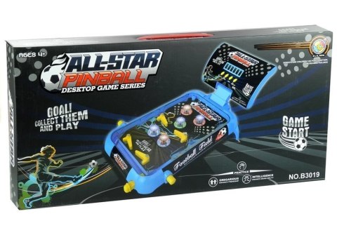 Gra Zręcznościowa Pinball Flipper Świeci Gra 53 cm LEAN Toys