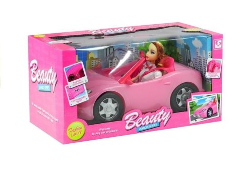 Lalka w Podróży Kabriolet Auto dla Lalki LEAN Toys