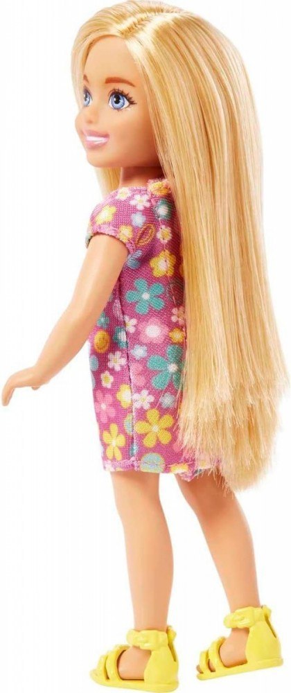 Lalka Barbie Chelsea sukienka w kwiatki Mattel