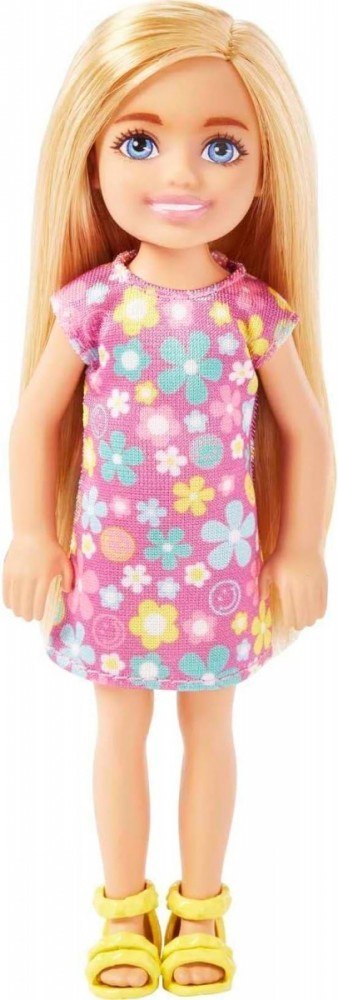 Lalka Barbie Chelsea sukienka w kwiatki Mattel