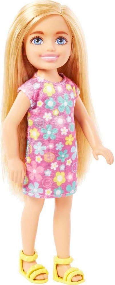 Lalka Barbie Chelsea sukienka w kwiatki Mattel