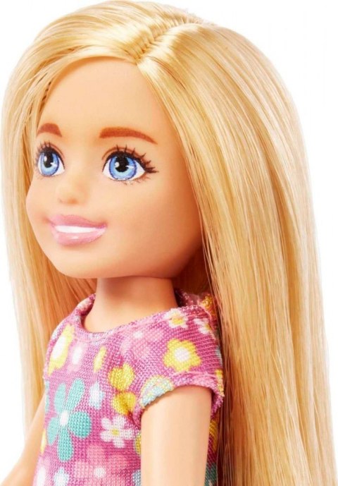 Lalka Barbie Chelsea sukienka w kwiatki Mattel