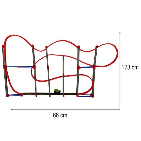 Magnetyczny tor samochodowy antygrawitacyjny 123cm XL 120el. Kik sp. z o.o. sp. k.