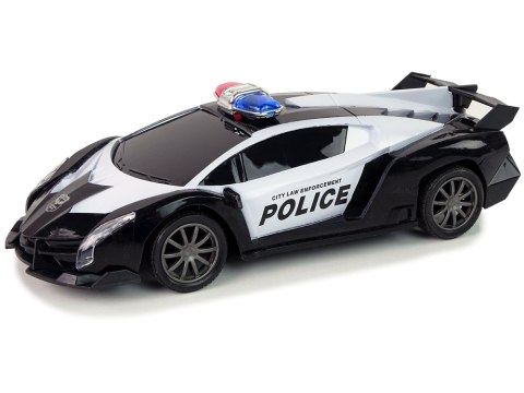 Auto Wyścigowe Policja R/C Zdalnie Sterowane Policyjne + Akumulator LEAN Toys