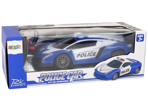 Auto Wyścigowe Policja R/C Zdalnie Sterowane Policyjne + Akumulator LEAN Toys