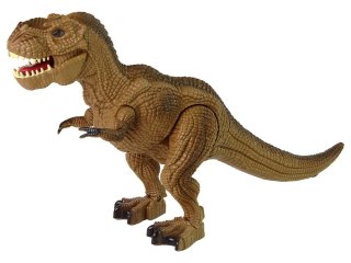 Dinozaur Zdalnie Sterowany Tyranozaur Rex Brązowy LEAN Toys