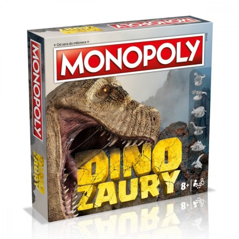 Gra Monopoly Dinozaury Winning Moves