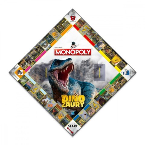 Gra Monopoly Dinozaury Winning Moves