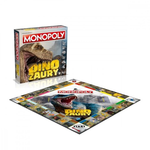 Gra Monopoly Dinozaury Winning Moves