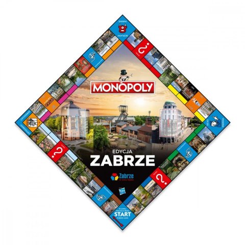 Gra Monopoly Zabrze Winning Moves