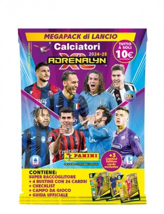 Karty Liga włoska 2025 Megazestaw startowy Panini Kolekcja