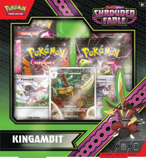 Karty Shrouded Fable Kingambit Illustrati Pokemon TCG