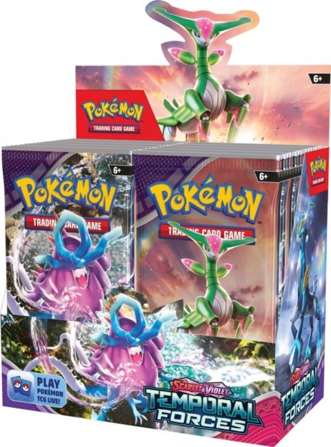 Karty TCG Scarlet & Violet Temporal Forces Booster Box(36) Pokemon TCG