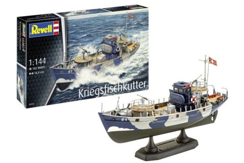 Model plastikowy Statek KFK Krieg sfischkutter 1/144 Revell