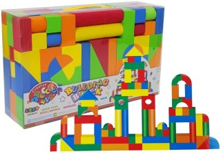 Piankowe Klocki Konstrukcyjne 131 elementów LEAN Toys