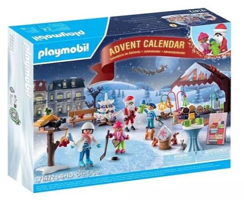 Zestaw figurek 71472 Jarmark Bożonarodzeniowy - kalendarz adwentowy Playmobil