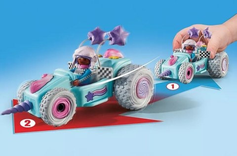 Zestaw figurek Funstars 71635 Racing: Jednorożec Playmobil