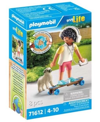 Zestaw figurek My Life 71612 Chłopiec z psem Playmobil