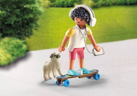 Zestaw figurek My Life 71612 Chłopiec z psem Playmobil