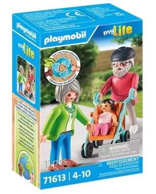 Zestaw figurek My Life 71613 Dziadkowie z wnukiem Playmobil