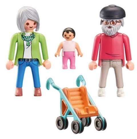 Zestaw figurek My Life 71613 Dziadkowie z wnukiem Playmobil