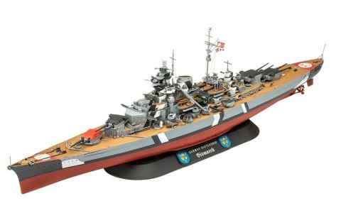 Zestaw upominkowy Legend Bismarck 1/700 Revell