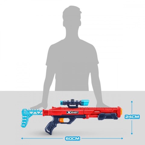 Zestaw wyrzutni X-Shot Excel Double Hawk Eye & Double Micro Combo ZURU X-Shot