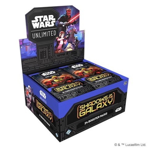 Gra Star Wars: Unlimited - Shadows of the Galaxy - Booster Box Rebel