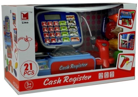 Kasa Sklepowa Czytnik Kalkulator Dźwięki LEAN Toys