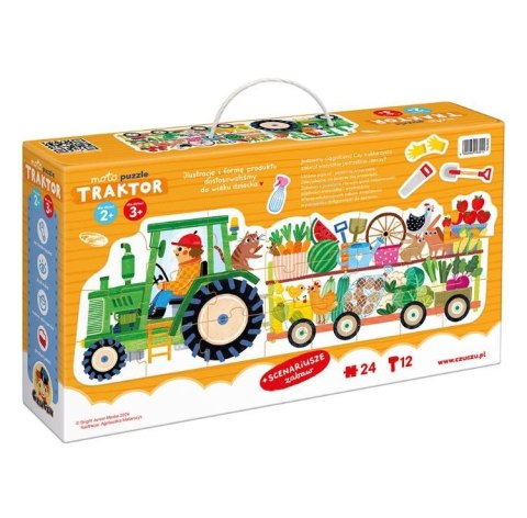 Moto puzzle - Traktor CzuCzu