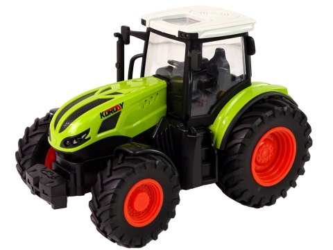 Traktor Zdalnie Sterowany 1:24 R/C Pilot 2,4 G Zielony LEAN Toys