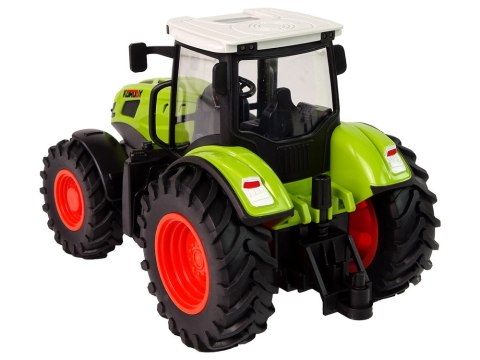 Traktor Zdalnie Sterowany 1:24 R/C Pilot 2,4 G Zielony LEAN Toys