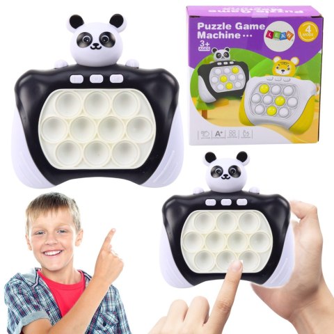 Gra Zręcznościowa Konsola Pop-It Elektroniczna Panda LEAN TOYS