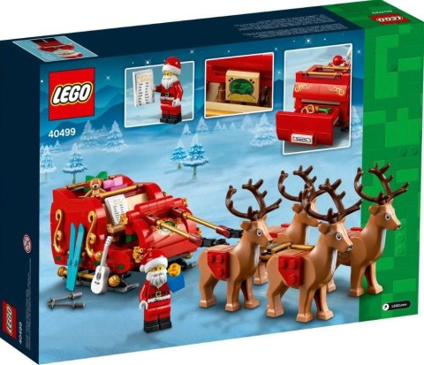 Klocki 40499 Sanie Świętego Mikołaja LEGO