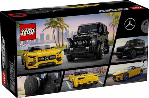 Klocki Speed Champions 76924 Mercedes-AMG G 63 i Mercedes-AMG SL 63 LEGO