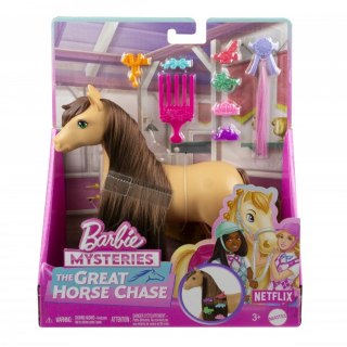 Konik Barbie Pepper z brązowymi włosami do stylizacji Mattel