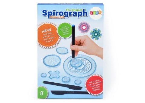 Zestaw Edukacyjny Spirograf Pisaki 27 Elementów LEAN Toys