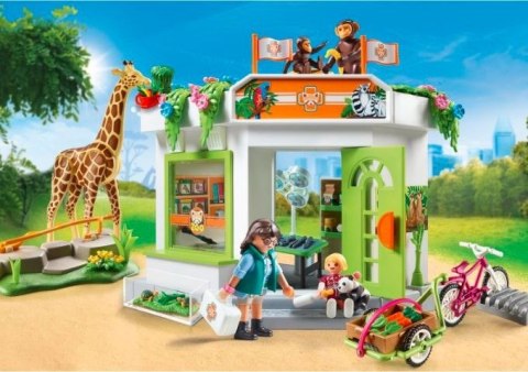 Zestaw Family Fun 709 00 Lecznica zwierząt w Zoo Playmobil