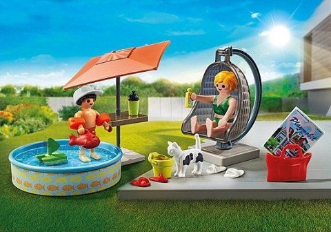 Zestaw figurek City Life 71476 Wodna zabawa w ogrodzie Playmobil