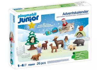 Zestaw figurek Junior 70297 Śnieżne Boże Narodzenie - kalendarz adwentowy Playmobil