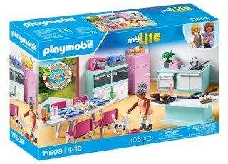 Zestaw figurek My Life 71608 Kuchnia z jadalnią Playmobil