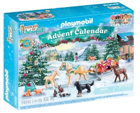 Zestaw z figurkami Country 71345 Kalendarz adwentowy Konie: Świąteczny kulig Playmobil