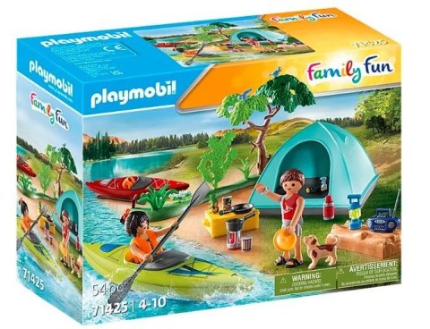 Zestaw z figurkami Family Fun 71425 Biwak pod namiotem Playmobil