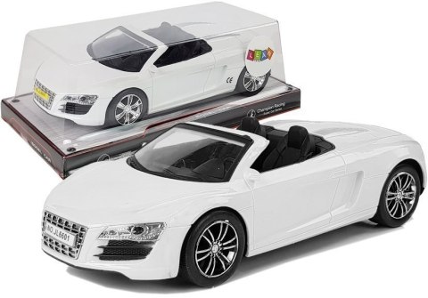 Autko z Napędem Frykcyjnym Kabriolet Białe 1:18 LEAN Toys