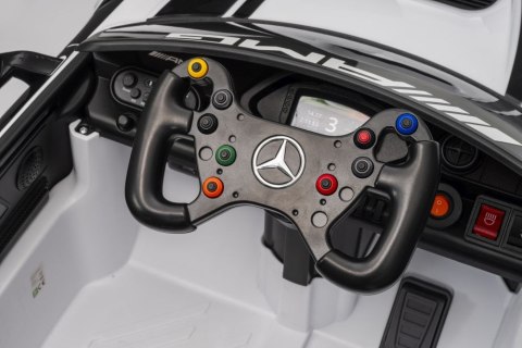 Auto Na Akumulator Mercedes AMG GT3 Biały LEAN CARS