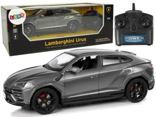 Auto R/C 1:24 Lamborghini Urus Czarny 2.4 G Światła LEAN Toys